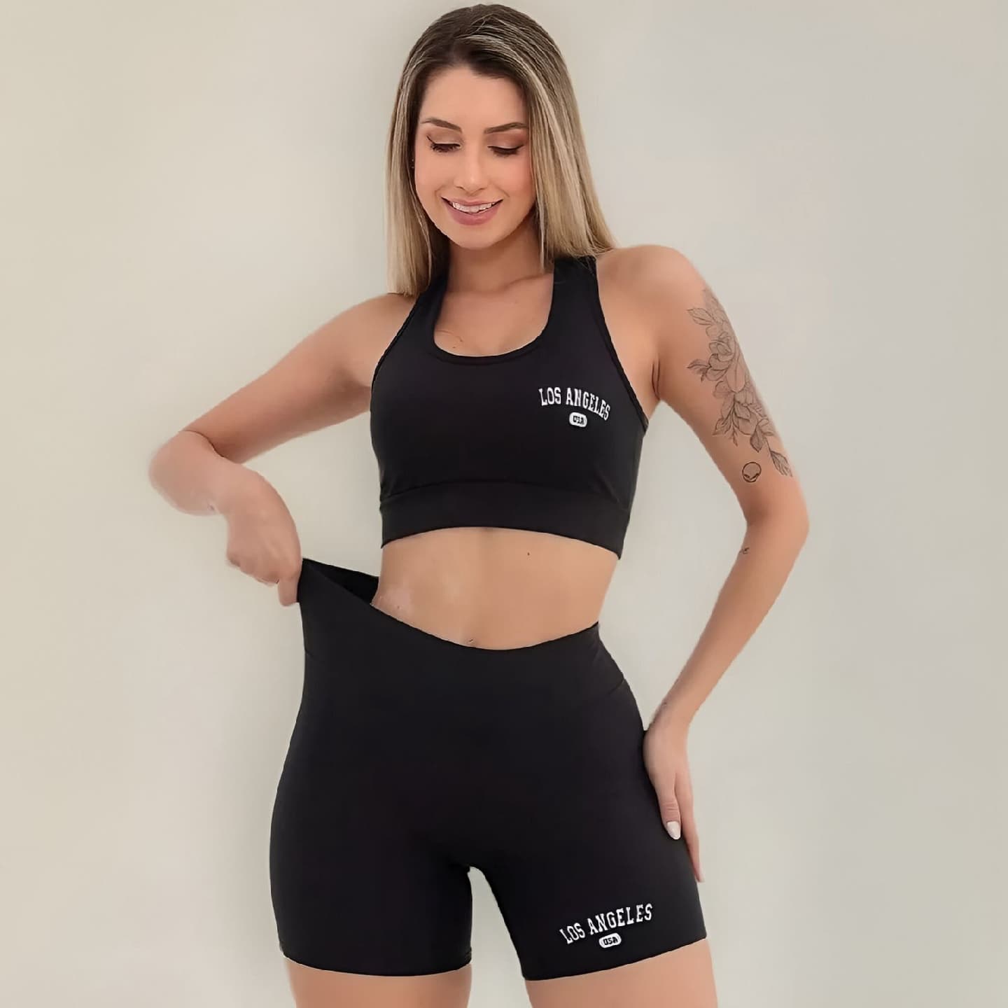 Conjunto Top Shorts Los Angeles Slim